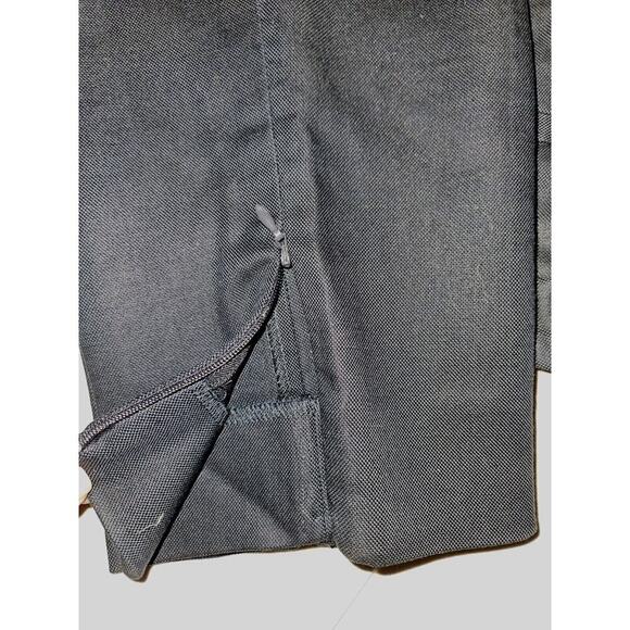 BANANA REPUBLIC Jackie Cropped Pants in True Navy Ankle Zip Size 10 EUC - Picture 11 of 11